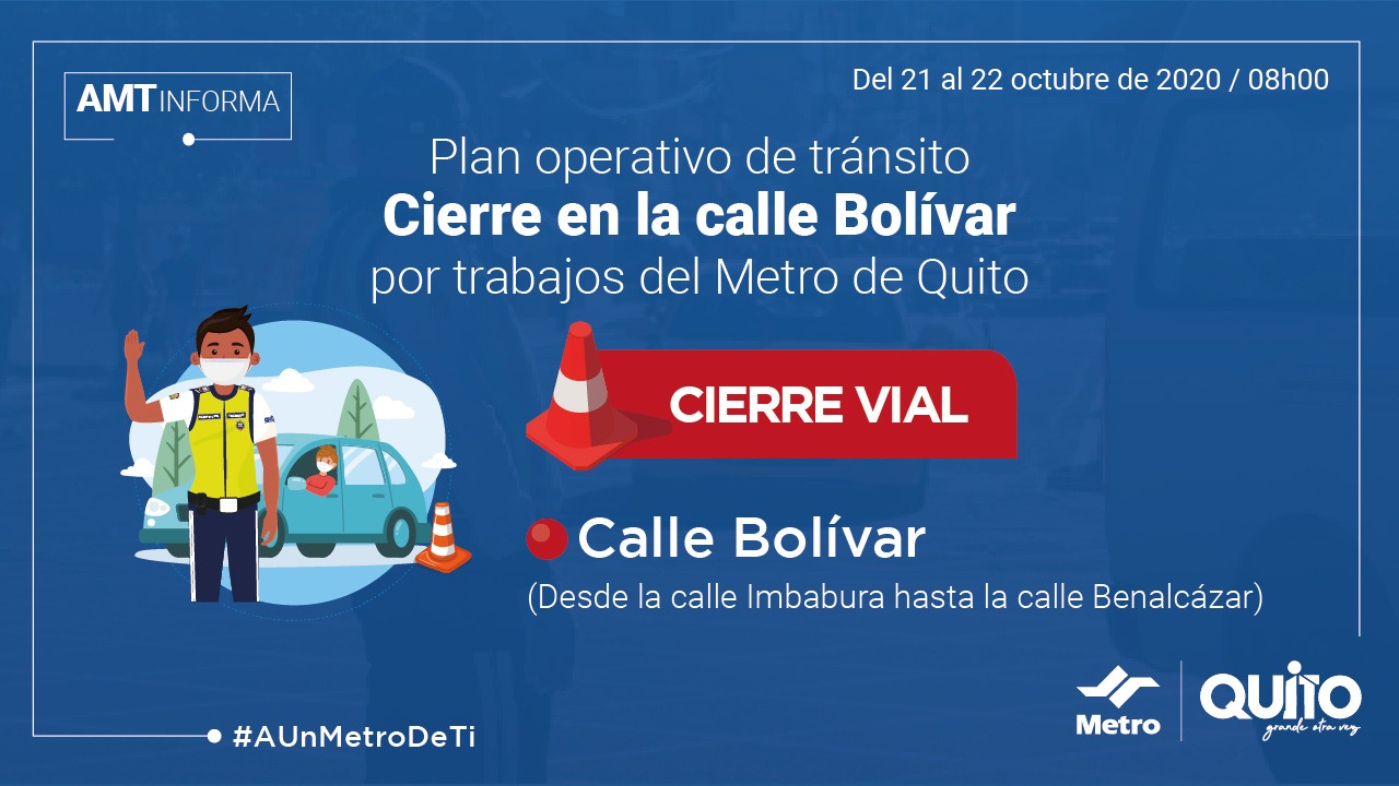 20 10 20 Cierre calle Bolivar – web