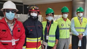 Fiscalía participó en un recorrido interinstitucional de verificación en las estaciones y trenes del Metro de Quito.