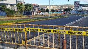 El 2 de febrero el Metro de Quito inició los trabajos para la reposición del parque de la calle Isla Tortuga, cerca de la estación Jipijapa.