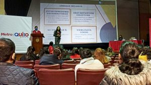 El 8 de marzo el Metro de Quito organizó el conversatorio: “8M: Integrando el enfoque de género al mundo de la movilidad”.