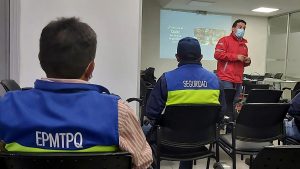 El 14 de junio se realizó el primer taller presencial de MetroCultura con personal de la Empresa de Pasajeros.