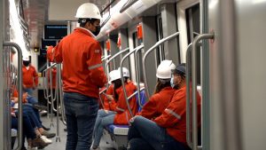 El 6 de agosto se realizó una prueba de movimiento tripulado en uno de los trenes desde Talleres y Cocheras hasta la estación San Francisco.