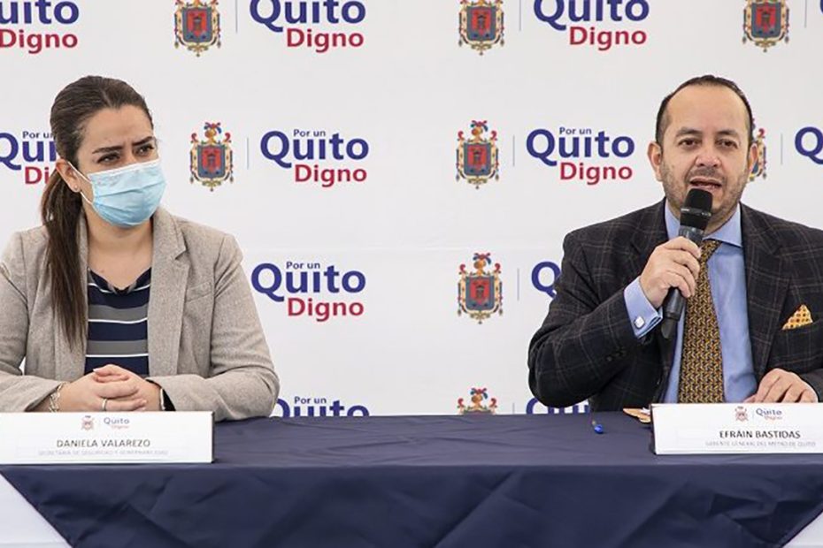El 7 de enero la Secretaría de Seguridad y Gobernabilidad y el Metro de Quito informaron sobre las acciones a ejecutarse por el Municipio como respuesta en Solanda.