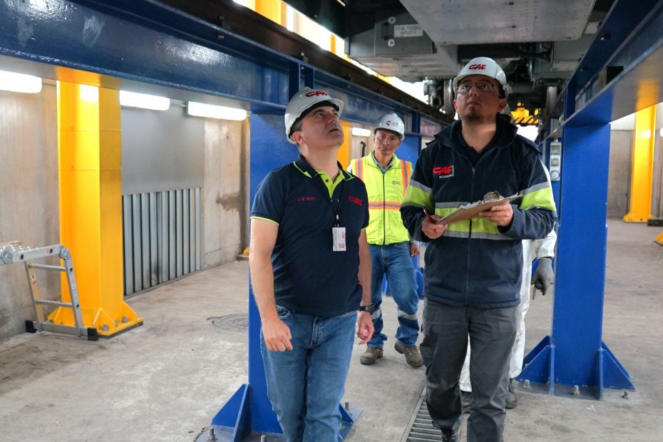 El equipo técnico de CAF inició el mantenimiento tipo B a los trenes del Metro de Quito que alcanzaron los 120 mil kilómetros de recorrido.