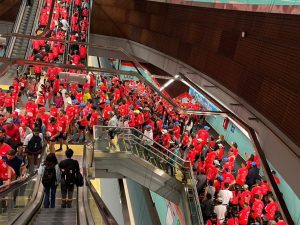 El Metro se posiciona como el principal medio de transporte para grandes eventos culturales ydeportivos en la capital de los ecuatorianos.