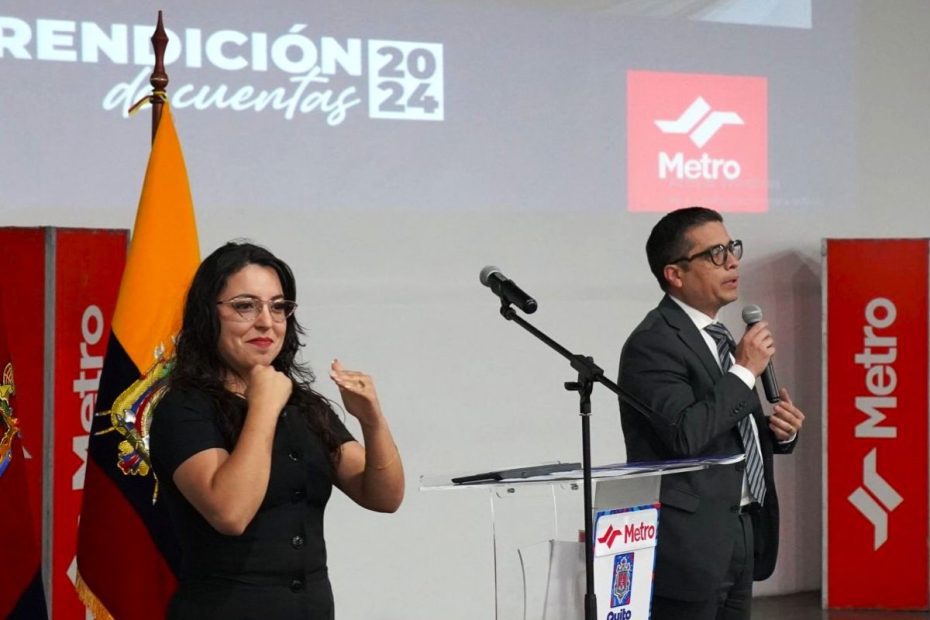 Más de 54 millones de viajes en 2024 y operación ininterrumpida reflejan el éxito del Metro de Quito como eje de desarrollo y sostenibilidad.
