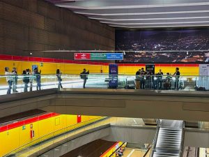 La mañana del jueves 18 de septiembre los viajes del Metro fueron más mágicos con una presentación de música clásica en trenes y estaciones.