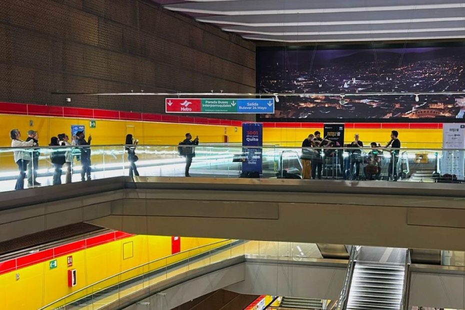 La mañana del jueves 18 de septiembre los viajes del Metro fueron más mágicos con una presentación de música clásica en trenes y estaciones.