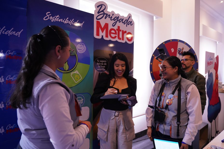 La Cultura Metro 2.0 en camino a la celebración del segundo aniversario llega con el lema “Con la Cultura Metro, Quito se mueve distinto”.