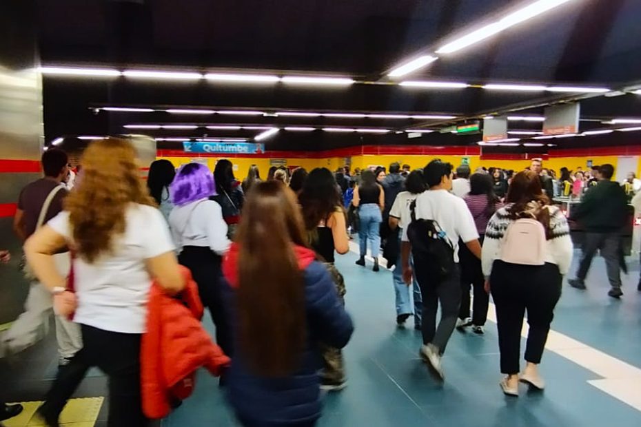 Con los dos conciertos de Shakira se registró un incremento del 25 % de la afluencia regular del Metro de Quito en fines de semana.