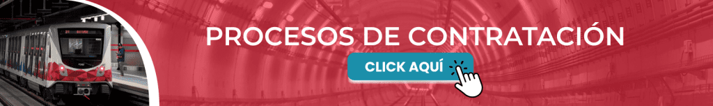 Procesos de contatación vigentes en el Metro de Quito
