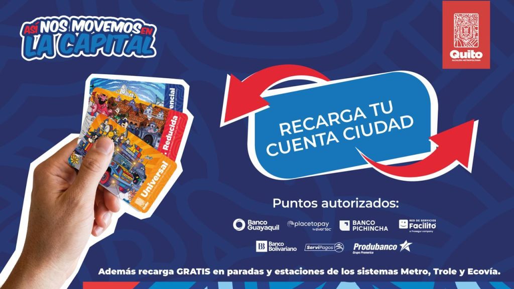 Recarga tu Cuenta Ciudad