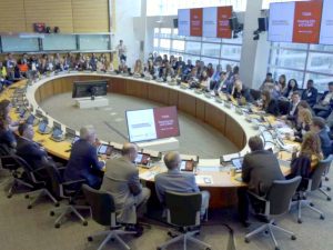 El Metro de Quito fue invitado a participar en la conferencia 'Transformando el Transporte' en Washington por su impacto en la productividad.