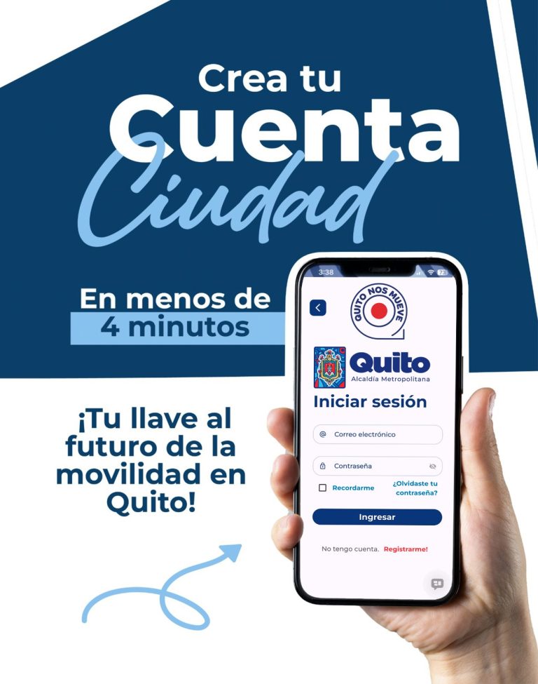 Crea tu Cuenta Ciudad en menos de 4 minutos