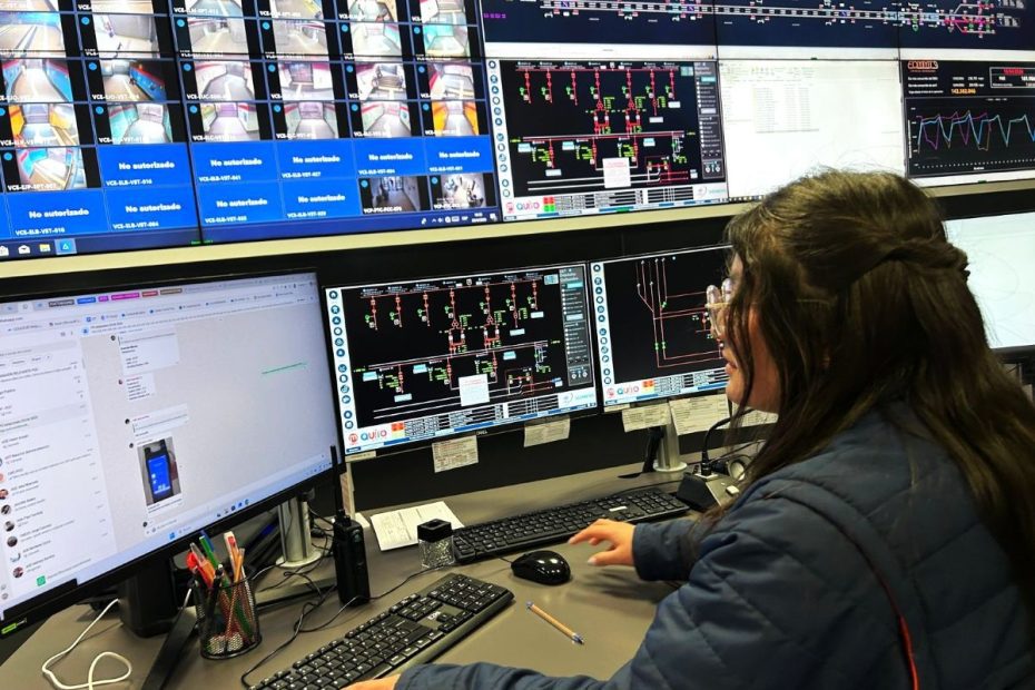 Metro reinició la operación desde las 11h40 en el tramo entre Morán Valverde y Labrador, una vez restablecidos los sistemas de comunicación.