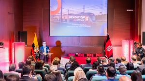 El Metro de Quito presentó este lunes su Rendición de Cuentas 2025, en un evento realizado en el Centro Cultural Metropolitano, donde expuso los principales resultados alcanzados durante el último año en movilidad, seguridad, sostenibilidad y gestión operativa.