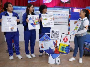 Metro convierte las aulas en estaciones de aprendizaje de Cultura Metro con las Ferias Pedagógicas en más de 40 instituciones educativas.